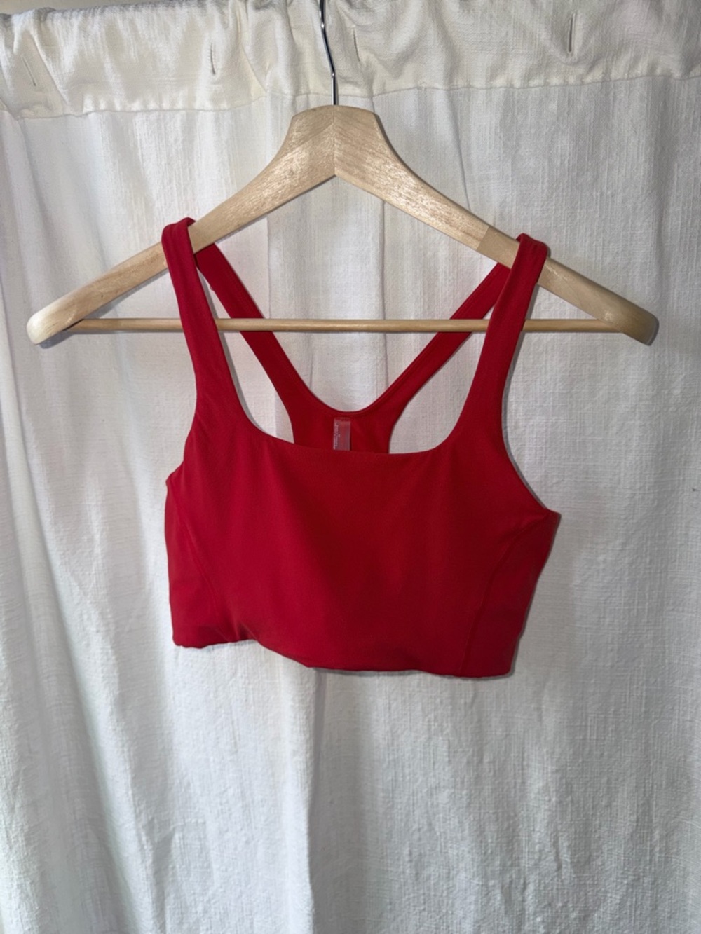 Free People Movement Red Sports Bra Crop Top Yoga Gym Activewear S/P